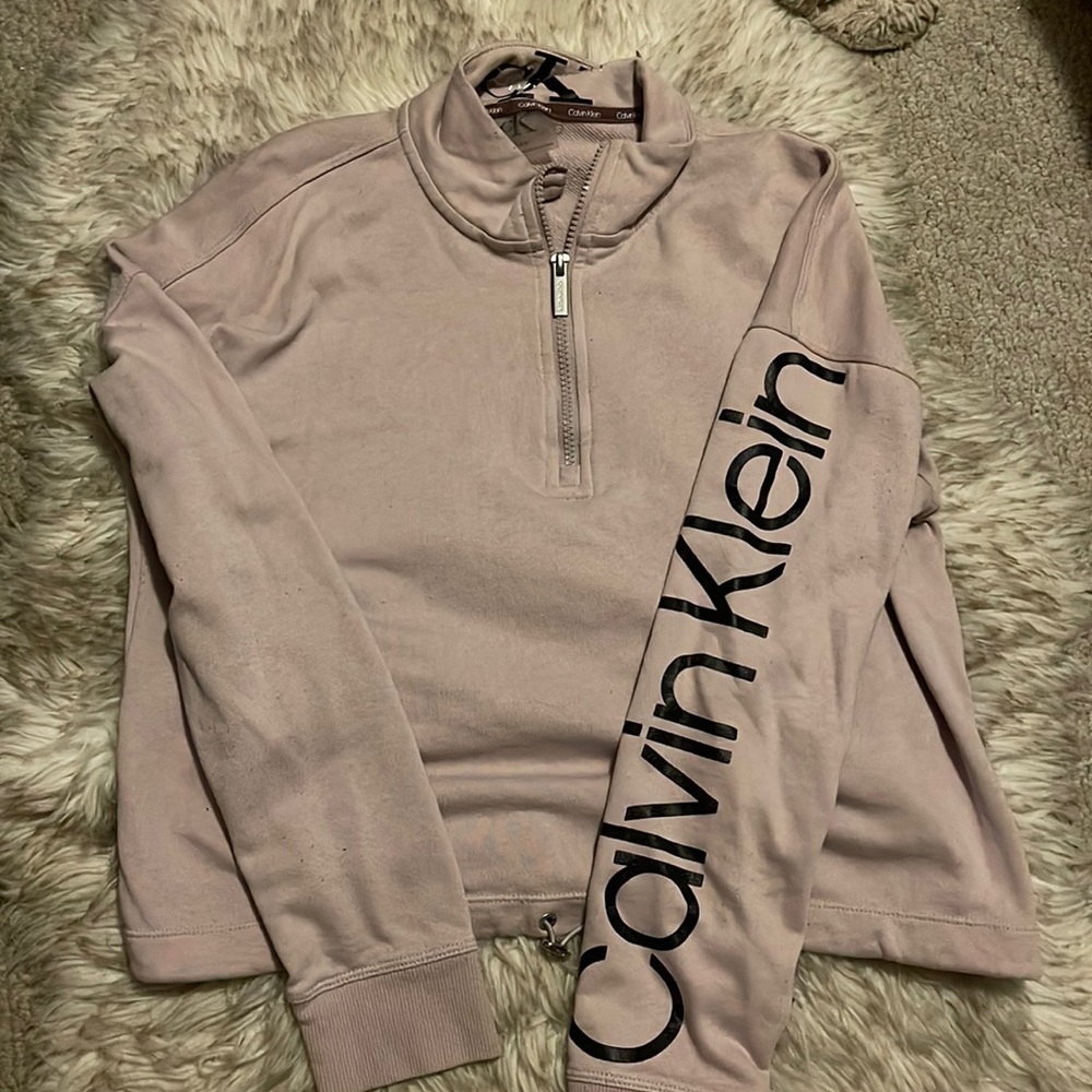 Calvin Klein quarter zip